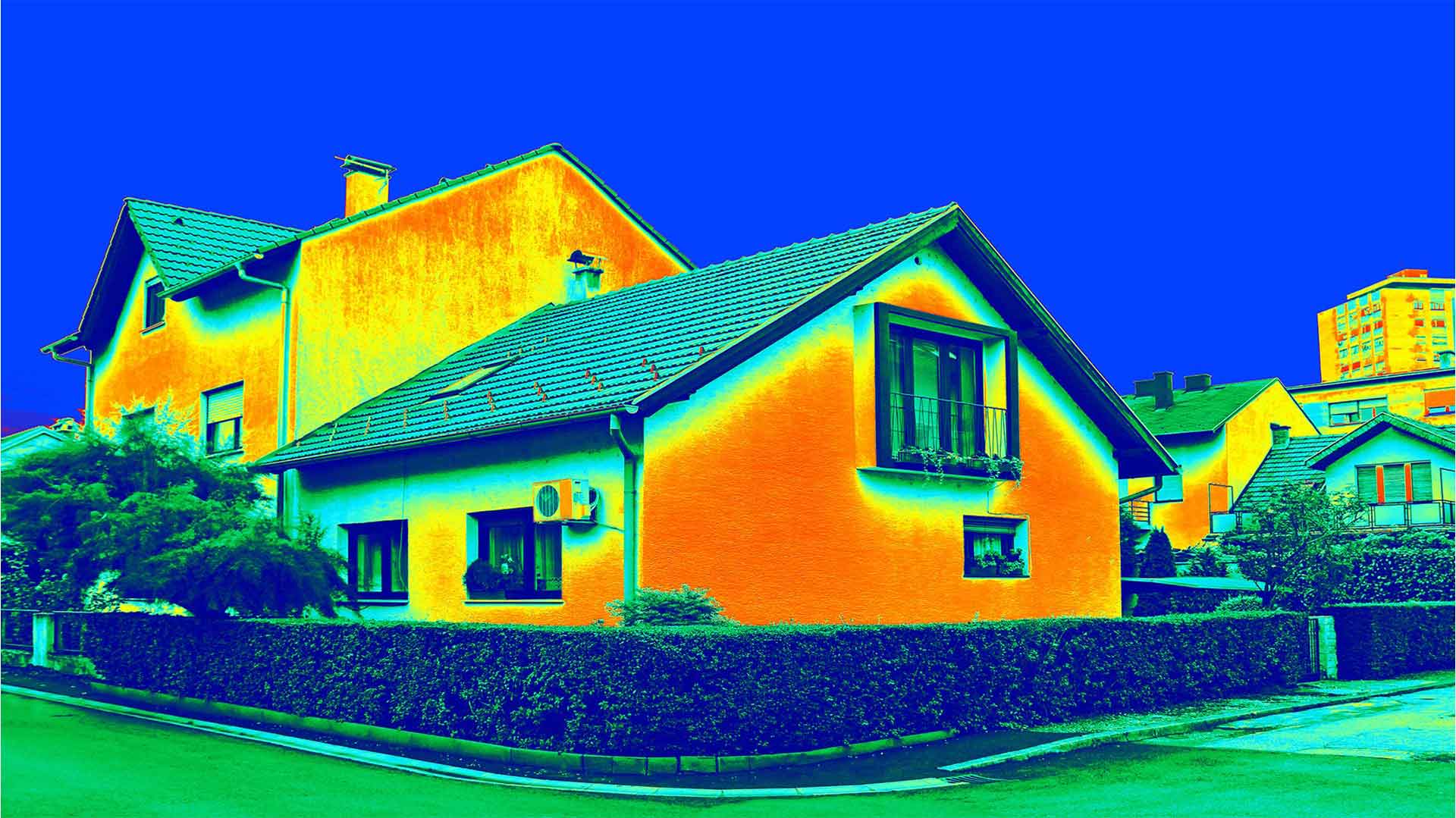 Infrared thermography moisture intrusion testing in Los Angeles