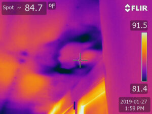 Thermography moisture intrusion testing in Los Angeles