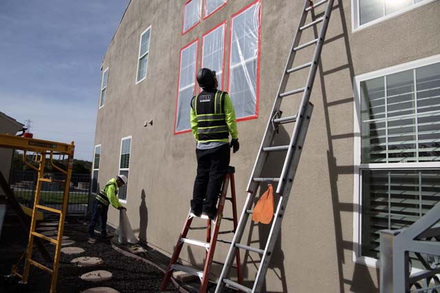 Santa Clartia stucco wall and Window Leaks12 stucco wall water intrusion testing in Los Angeles