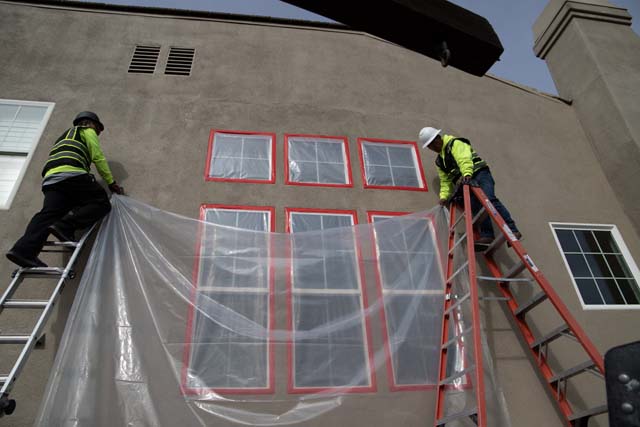 Santa Clartia stucco wall and Window Leaks14 stucco wall water intrusion testing in Los Angeles
