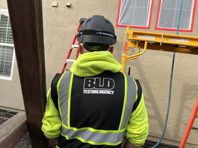 Santa Clartia stucco wall and Window Leaks6 stucco wall water intrusion testing in Los Angeles