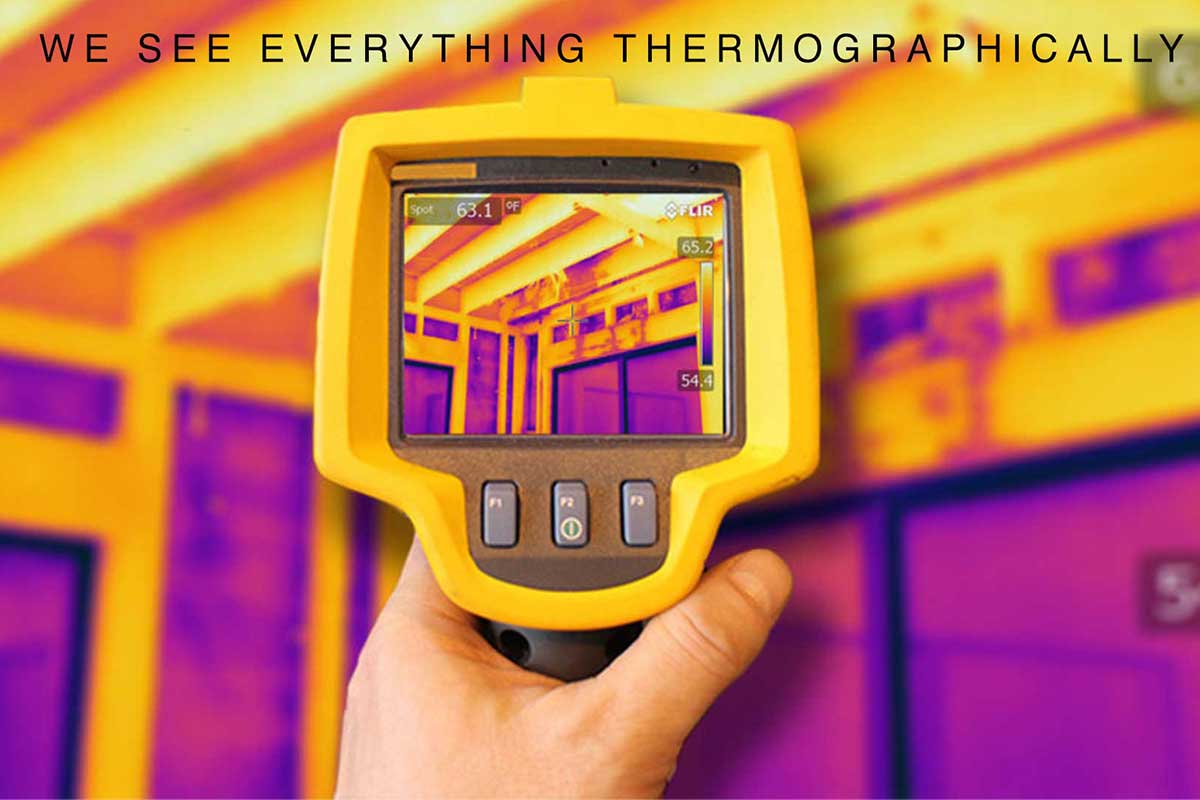 Thermography for leaks in Los Angeles
