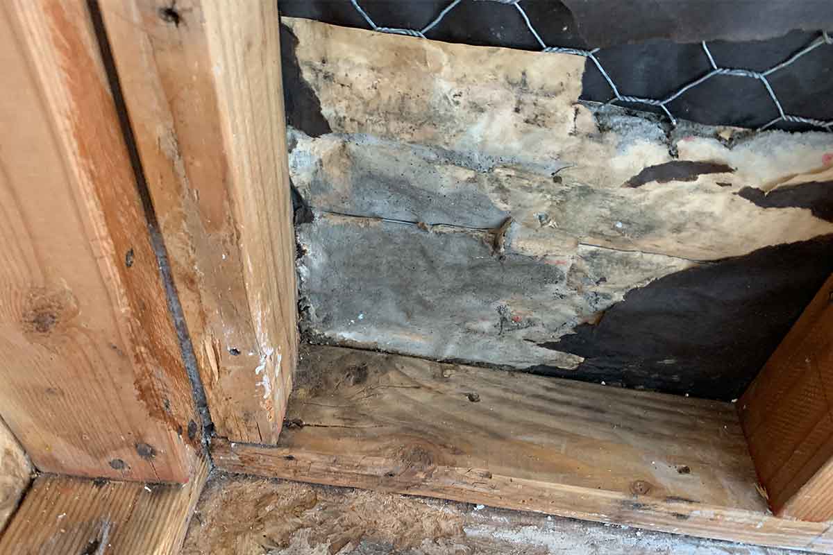 Grading leads to water intrusion which is difficult to remedy