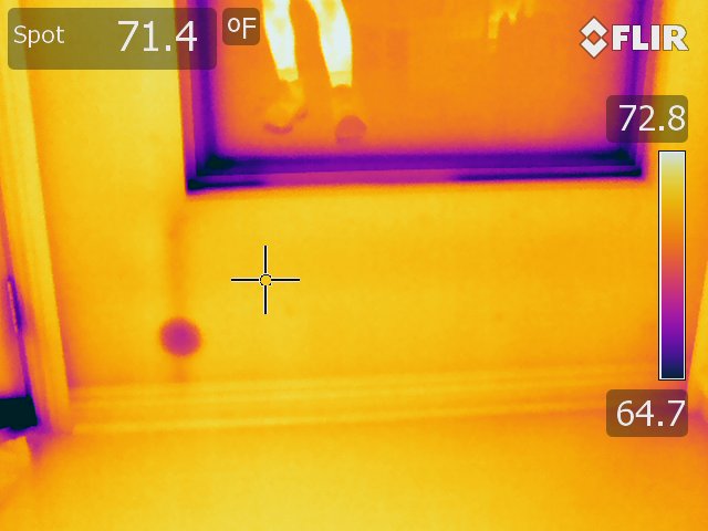 Infrared Thermography Used in Water Intrusion Testing in Los Angeles