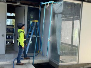 IMG_0387 Spray Rack for Testing | Applying the ASTM E1105
