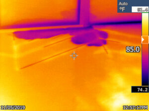 Infrared Thermography Used in Water Intrusion Testing in Los Angeles
