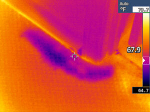 Infrared Thermography Used in Water Intrusion Testing in Los Angeles