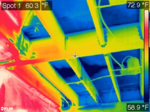 Infrared Thermography Used in Water Intrusion Testing in Los Angeles