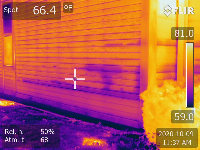 Infrared Thermography Used in Water Intrusion Testing in Los Angeles