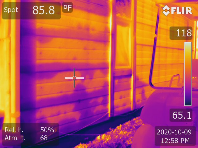 Infrared Thermography Used in Water Intrusion Testing in Los Angeles