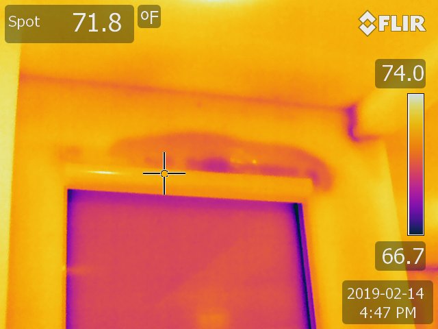 Infrared Thermography Used in Water Intrusion Testing in Los Angeles