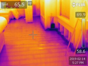 Infrared Thermography Used in Water Intrusion Testing in Los Angeles