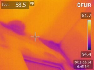 Infrared Thermography Used in Water Intrusion Testing in Los Angeles